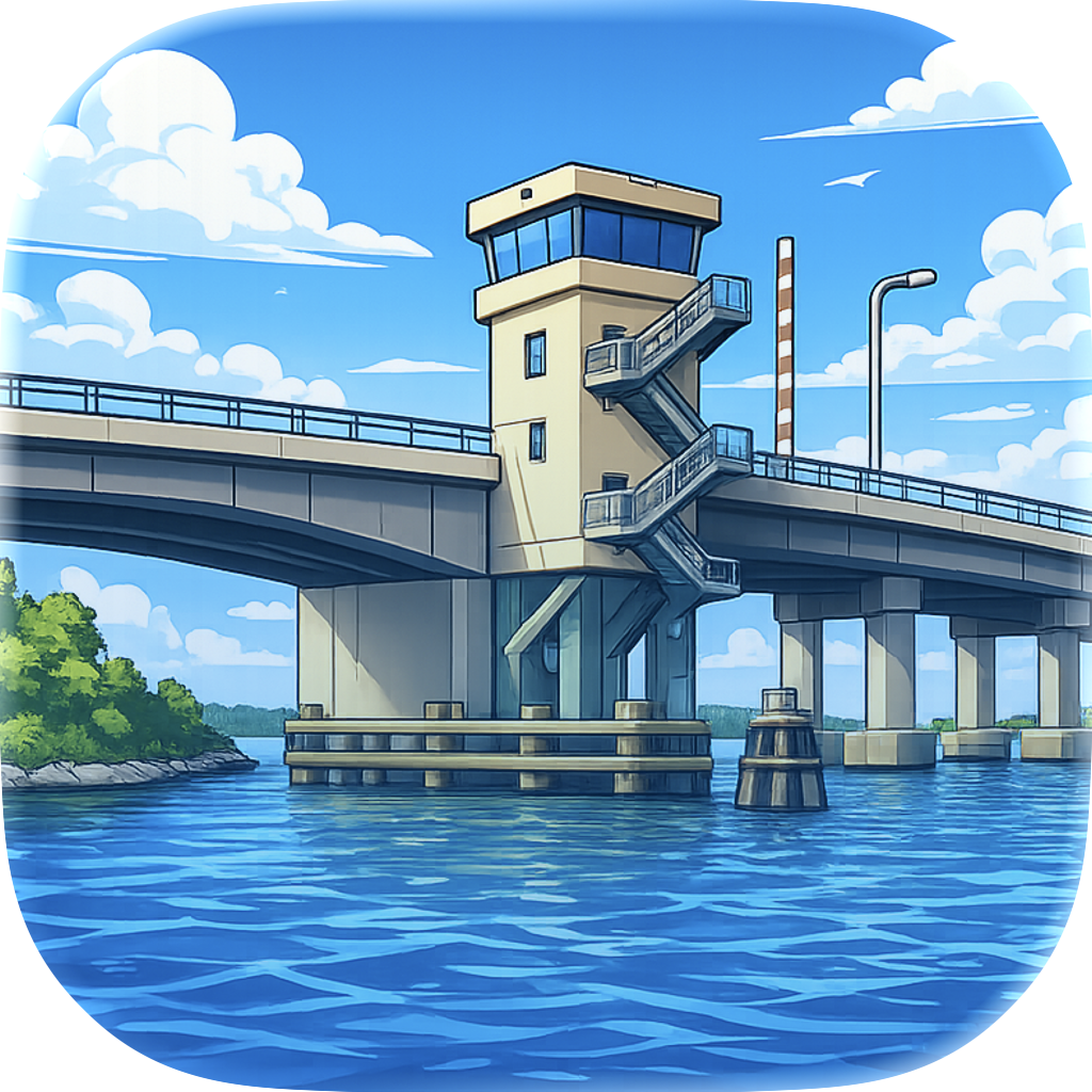 Simconai Wapoo Wappoo Cut Bridge — Live Bridge Status